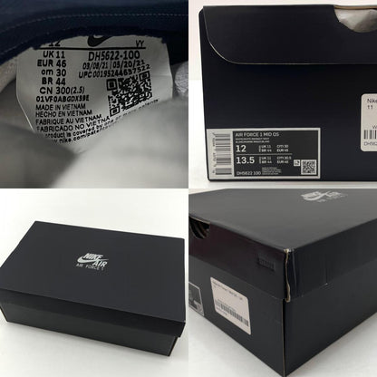 【中古】NIKE | ナイキ Air Force 1 Mid NYC "White"/エアフォース1 ミッド NYC "ホワイト" スニーカー 靴　DH5622-100 ホワイト 30cm【尾張小牧店】【専】