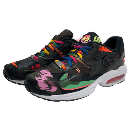 【中古】NIKE×atmos | ナイキ×アトモス Air Max 2 Light QS "Black"/エアマックス2 ライト QS "ブラック"　スニーカー 靴　CI5590-001 ブラック×マルチカラー 29cm【尾張小牧店】【専】