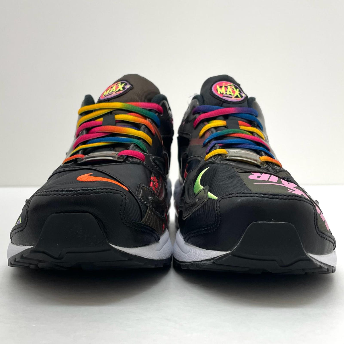 【中古】NIKE×atmos | ナイキ×アトモス Air Max 2 Light QS "Black"/エアマックス2 ライト QS "ブラック"　スニーカー 靴　CI5590-001 ブラック×マルチカラー 29cm【尾張小牧店】【専】