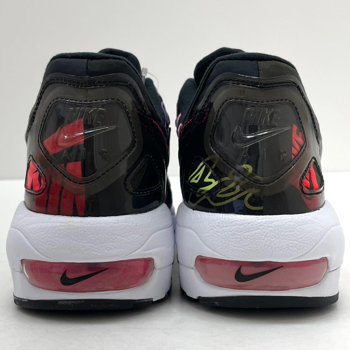 【中古】NIKE×atmos | ナイキ×アトモス Air Max 2 Light QS "Black"/エアマックス2 ライト QS "ブラック"　スニーカー 靴　CI5590-001 ブラック×マルチカラー 29cm【尾張小牧店】【専】