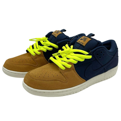 【中古】NIKE | ナイキ SB Dunk Low "Desert Ochre and Midnight Navy"/ダンク ロー "デザートオークル アンド ミッドナイトネイビー"　スニーカー 靴　DX6775-400 ネイビー×ブラウン 29cm【尾張小牧店】【専】