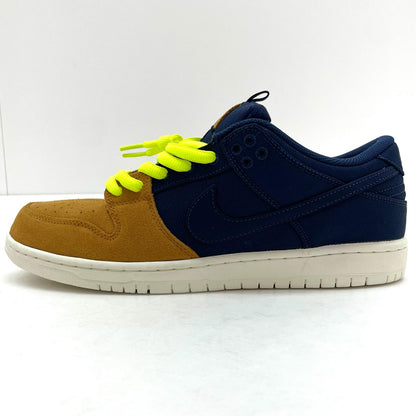 【中古】NIKE | ナイキ SB Dunk Low "Desert Ochre and Midnight Navy"/ダンク ロー "デザートオークル アンド ミッドナイトネイビー"　スニーカー 靴　DX6775-400 ネイビー×ブラウン 29cm【尾張小牧店】【専】