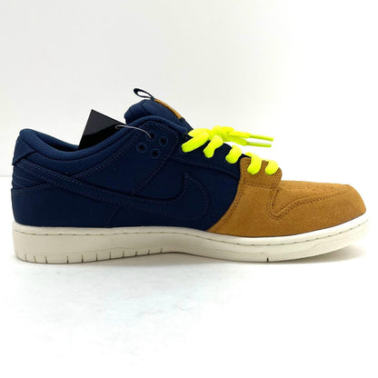 【中古】NIKE | ナイキ SB Dunk Low "Desert Ochre and Midnight Navy"/ダンク ロー "デザートオークル アンド ミッドナイトネイビー"　スニーカー 靴　DX6775-400 ネイビー×ブラウン 29cm【尾張小牧店】【専】