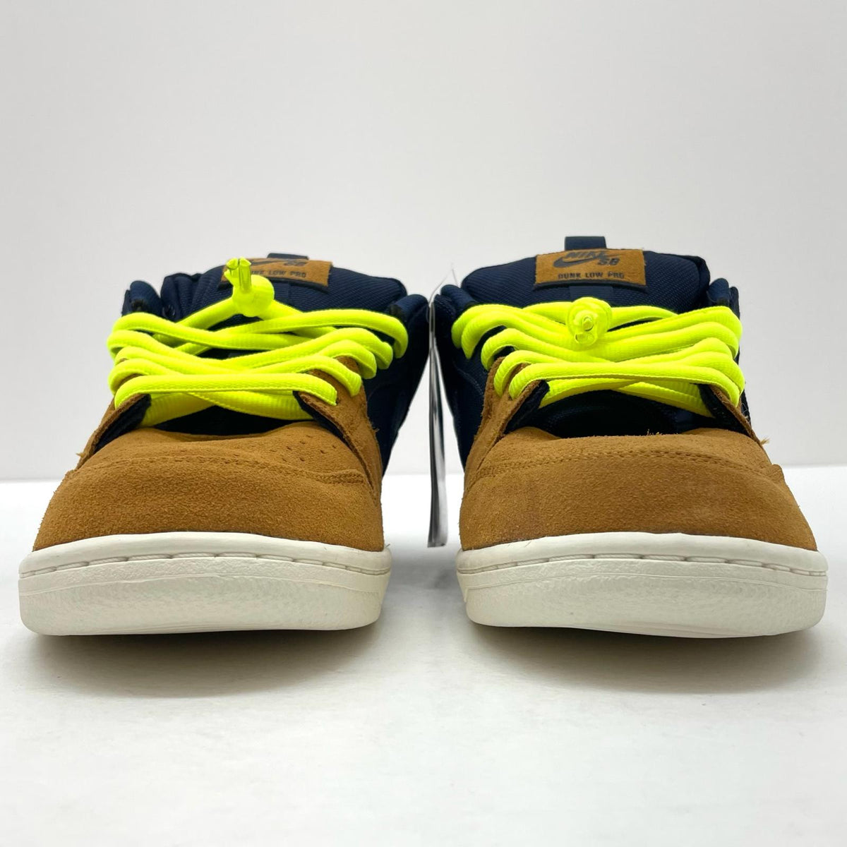 【中古】NIKE | ナイキ SB Dunk Low "Desert Ochre and Midnight Navy"/ダンク ロー "デザートオークル アンド ミッドナイトネイビー"　スニーカー 靴　DX6775-400 ネイビー×ブラウン 29cm【尾張小牧店】【専】