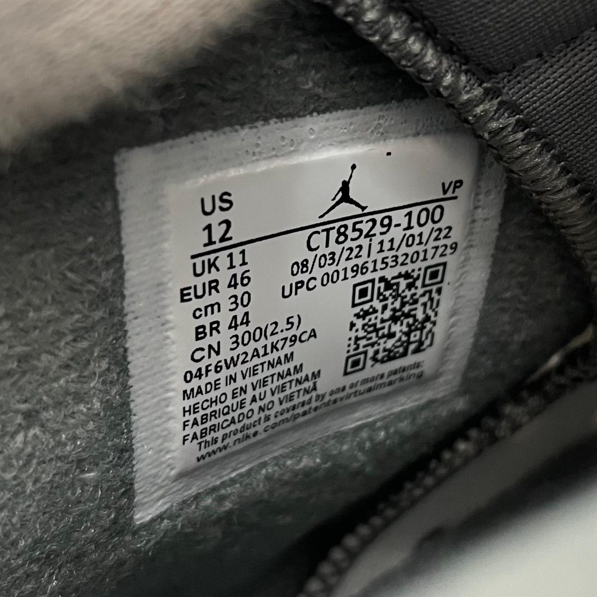 【中古】NIKE | ナイキ Air Jordan 6 "Cool Grey"/エアジョーダン6 "クールグレー"　スニーカー 靴　CT8529-100 グレー×ホワイト 30cm【尾張小牧店】【専】