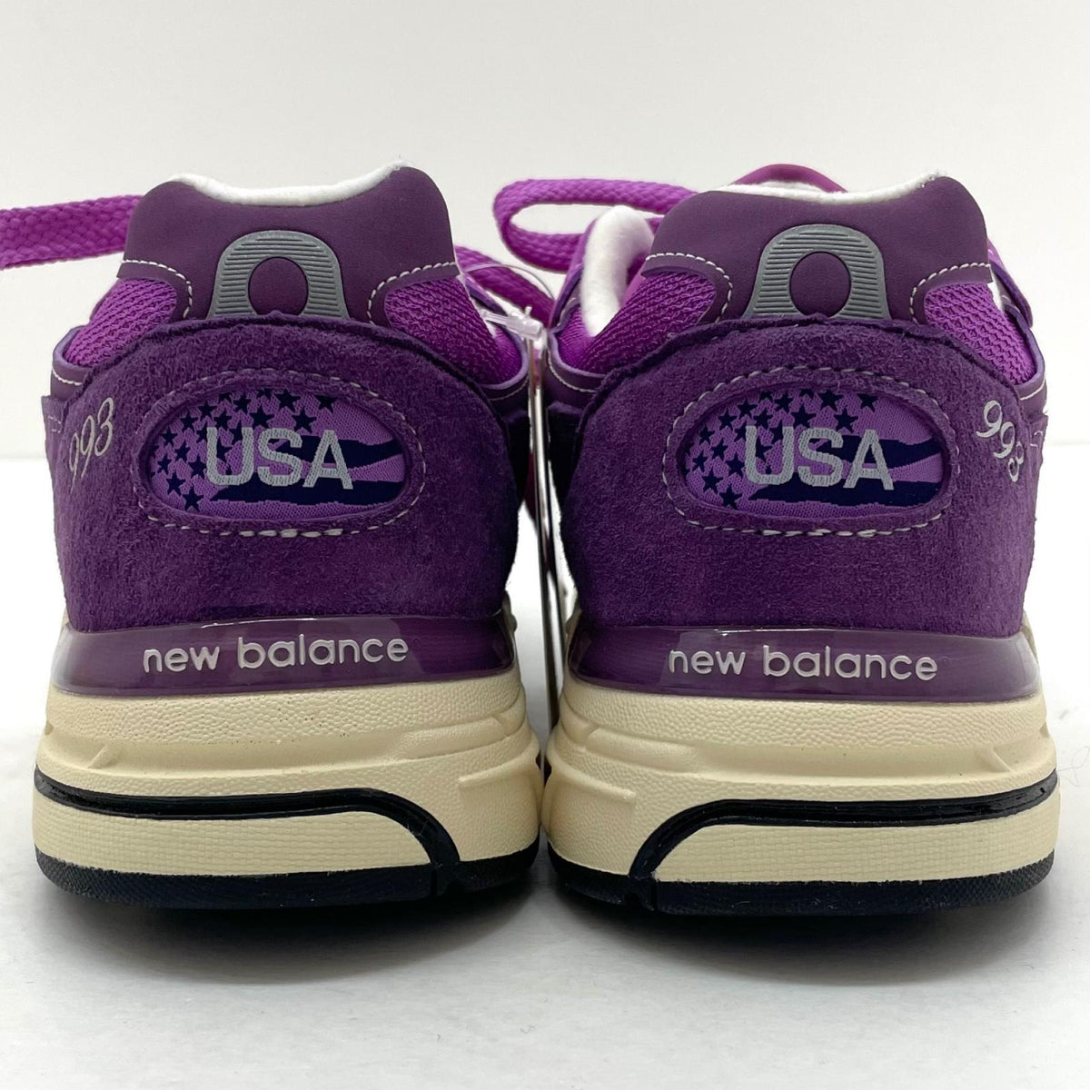 【中古】NEW BALANCE | ニューバランス 993 Made in USA スニーカー 靴　U9934JA パープル 26cm【尾張小牧店】