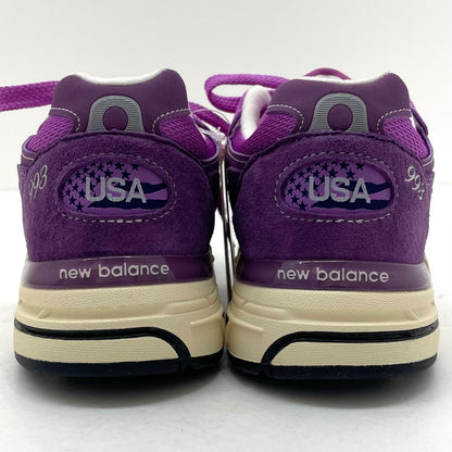 【中古】NEW BALANCE | ニューバランス 993 Made in USA スニーカー 靴　U9934JA パープル 26cm【尾張小牧店】