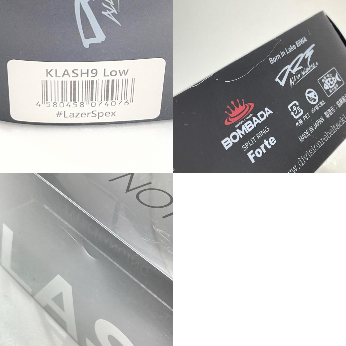 【フィッシング/釣り/釣具/ルアー】DRT | ディビジョンレーベルタックルズ KLASH9 Low クラッシュ9 Low　レーザースペック【尾張小牧店】