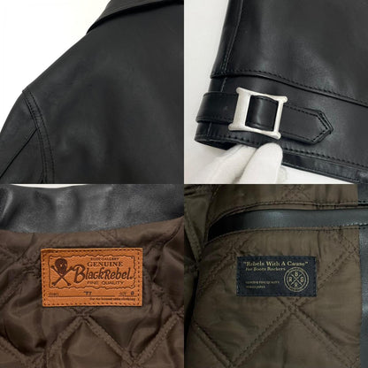 【中古】RUDE GALLERY | ルードギャラリー ライダースジャケット ブラック サイズ：S【尾張小牧店】
