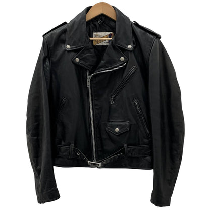 【中古】schott | ショット 118/カウハイド ライダースジャケット ブラック サイズ：40【尾張小牧店】