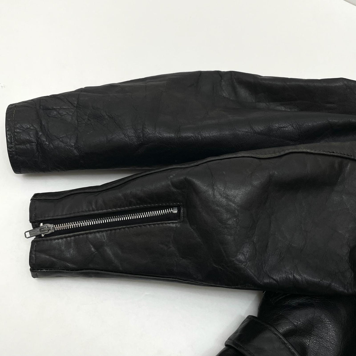 【中古】schott | ショット 118/カウハイド ライダースジャケット ブラック サイズ：40【尾張小牧店】