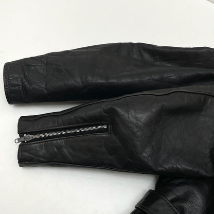 【中古】schott | ショット 118/カウハイド ライダースジャケット ブラック サイズ：40【尾張小牧店】