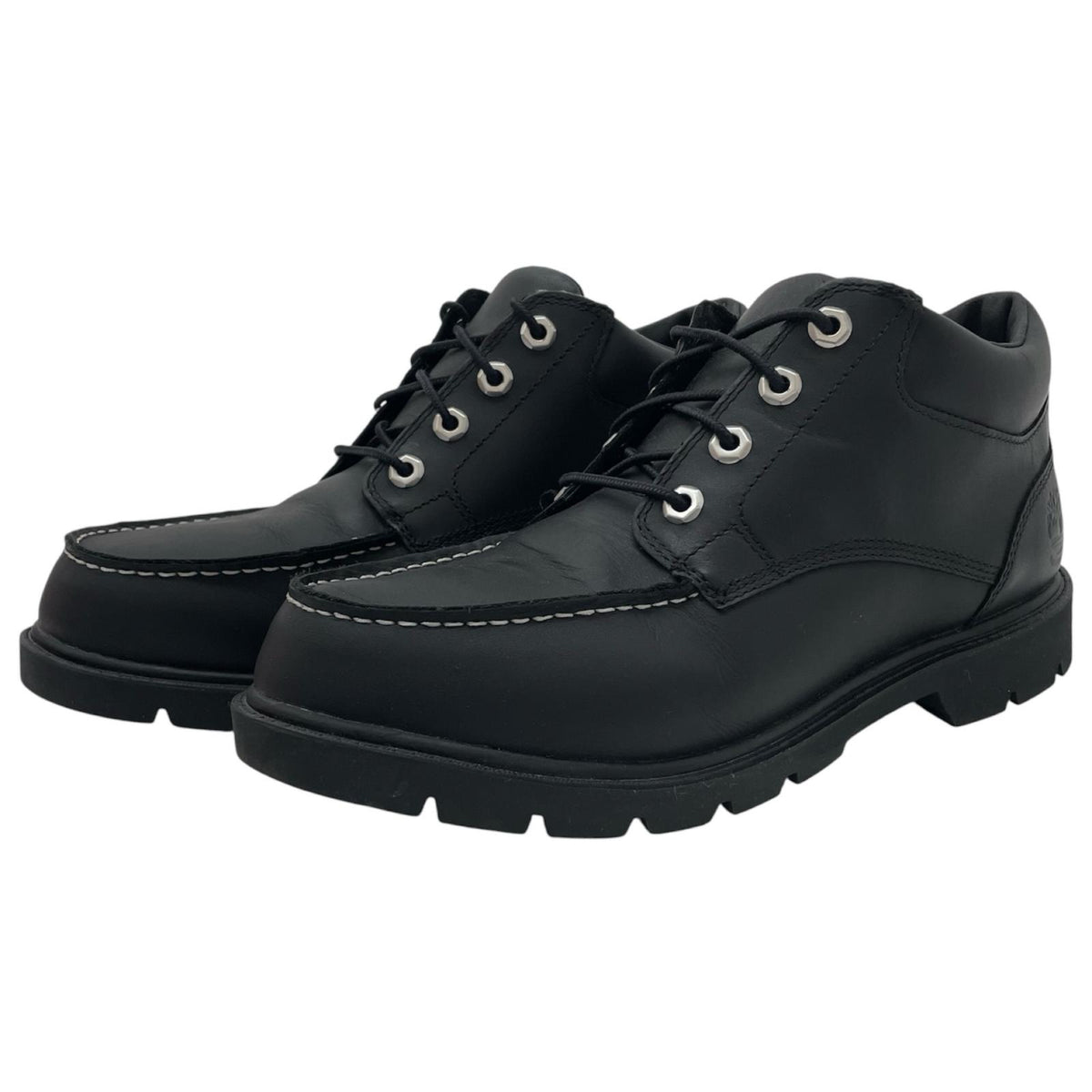 【中古】Timberland | ティンバーランド BASIC SINGLE MOC TOE OX WP/ベーシック シングル モック トゥ オックス トレッキングブーツ ブラック 26.5cm【尾張小牧店】