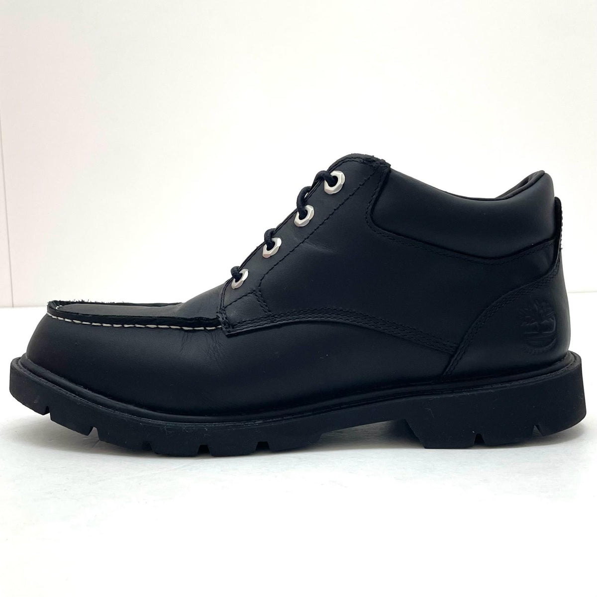 【中古】Timberland | ティンバーランド BASIC SINGLE MOC TOE OX WP/ベーシック シングル モック トゥ オックス トレッキングブーツ ブラック 26.5cm【尾張小牧店】