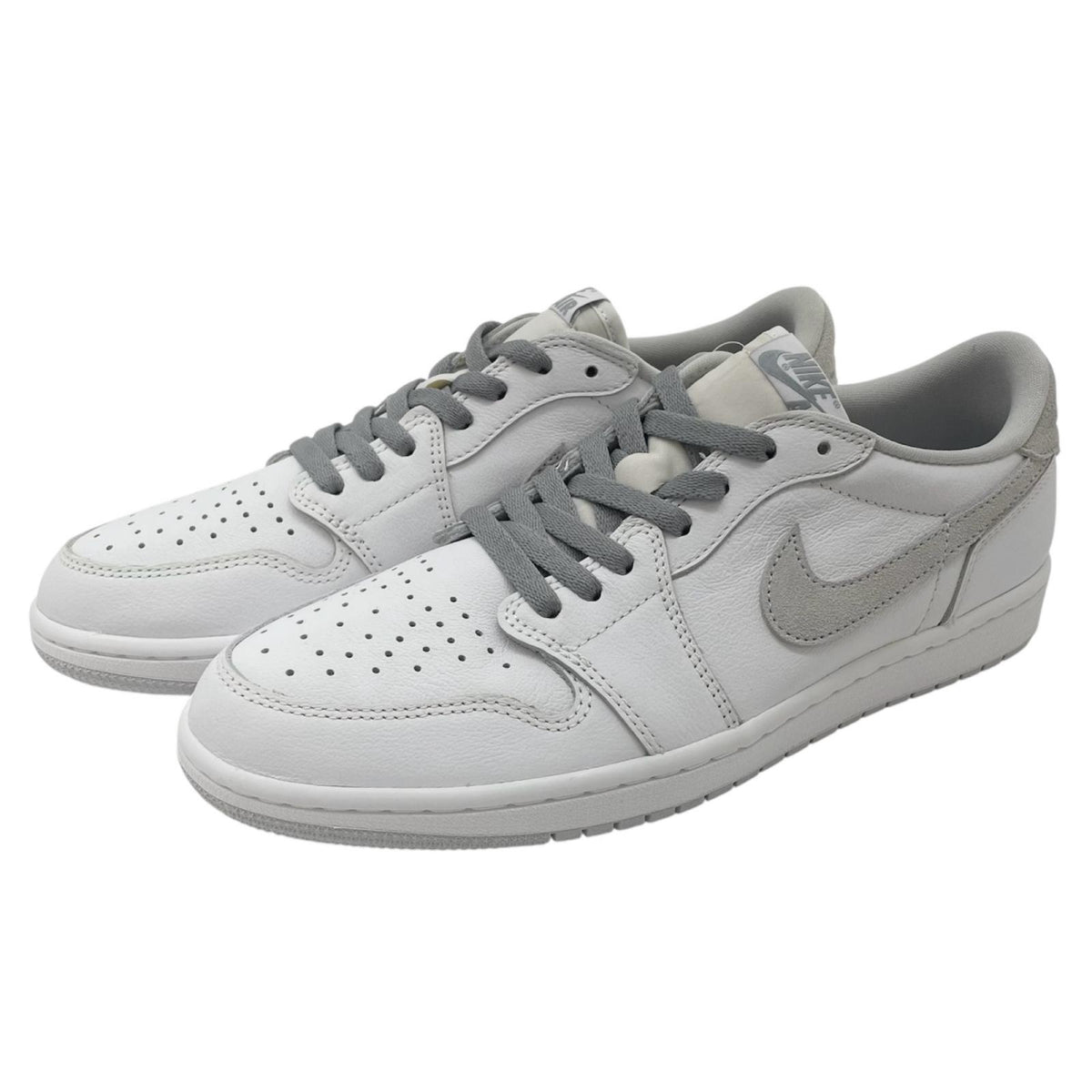 【中古】NIKE | ナイキ Air Jordan 1 Low OG "Neutral Grey"/エアジョーダン1 ロー OG "ニュートラルグレー"　スニーカー 靴　CZ0790-100 ホワイト 28cm【尾張小牧店】