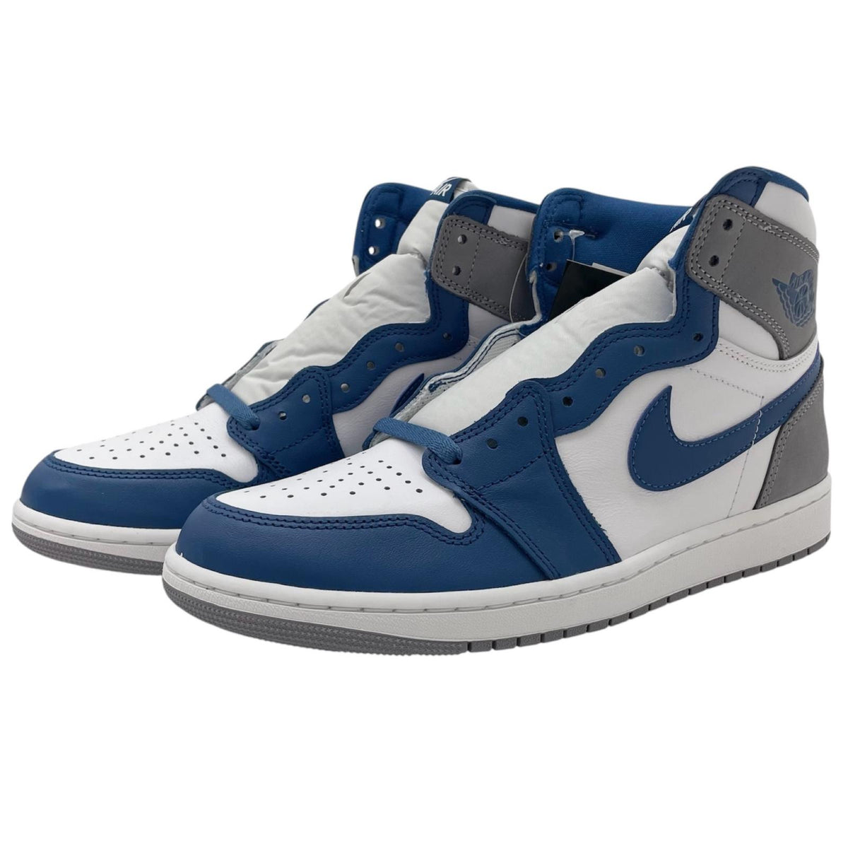 【中古】NIKE | ナイキ Air Jordan 1 High OG "True Blue"/エアジョーダン1 ハイ OG "トゥルーブルー"　スニーカー　靴 DZ5485-410 ブルー×ホワイト×グレー 28cm【尾張小牧店】