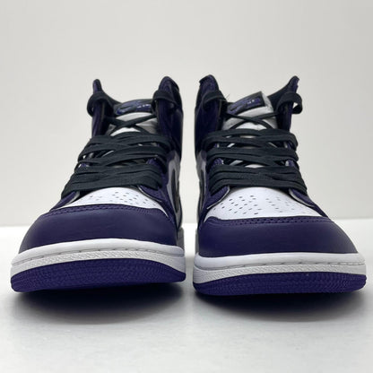 【中古】NIKE | ナイキ Air Jordan 1 Retro High OG "Court Purple/White/Black"　エアジョーダン1 レトロ ハイ OG "コートパープル/ホワイト/ブラック"　スニーカー 靴　555088-500 パープル×ホワイト×ブラック 27cm【尾張小牧店】