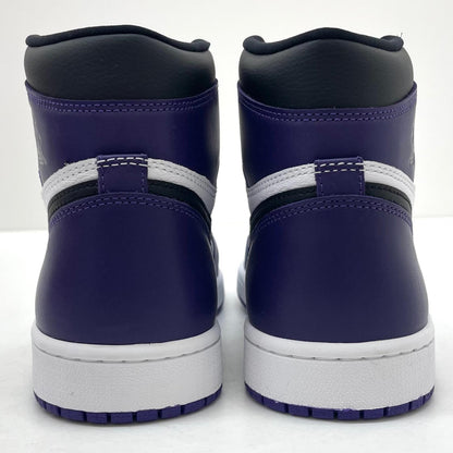 【中古】NIKE | ナイキ Air Jordan 1 Retro High OG "Court Purple/White/Black"　エアジョーダン1 レトロ ハイ OG "コートパープル/ホワイト/ブラック"　スニーカー 靴　555088-500 パープル×ホワイト×ブラック 27cm【尾張小牧店】