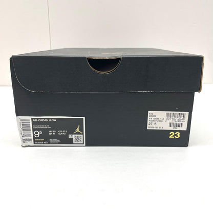 NIKE | ナイキ Air Jordan 1 Low スニーカー 27.5cm 553558-163 レッド【尾張小牧店】
