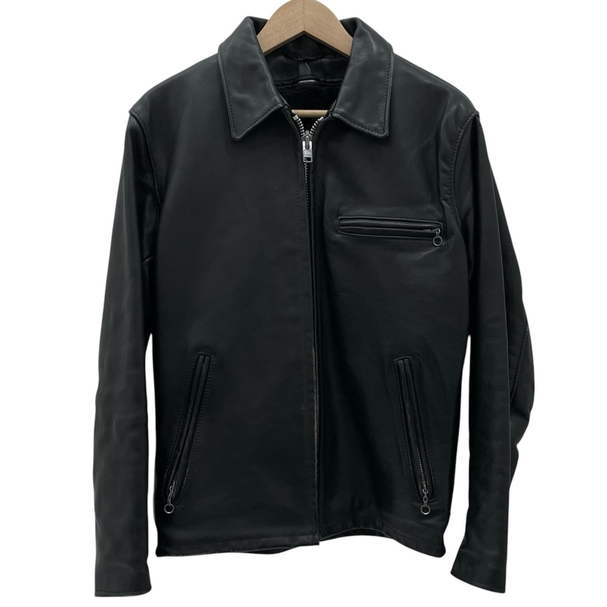 【中古】schott | ショット 643/ステアハイド　ライナー付 ライダースジャケット ブラック サイズ：36【尾張小牧店】