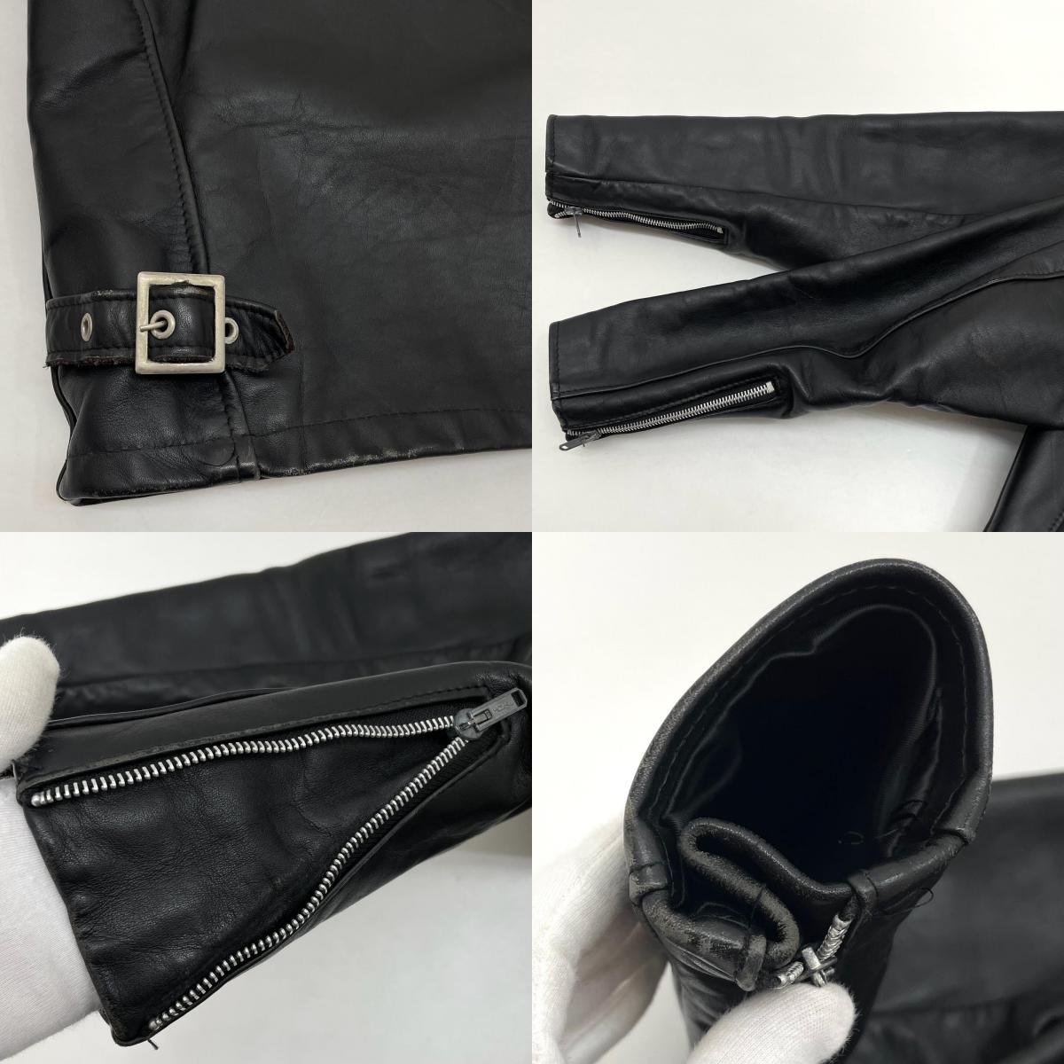 【中古】schott | ショット 643/ステアハイド　ライナー付 ライダースジャケット ブラック サイズ：36【尾張小牧店】