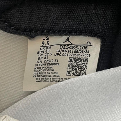 【中古】NIKE | ナイキ Air Jordan 1 Retro High OG "Black Toe Reimagined"/エアジョーダン1 レトロ ハイ OG "ブラックトゥリイマジンド" スニーカー 靴 DZ5485-106 レッド×ブラック×ホワイト 27.5cm【尾張小牧店】
