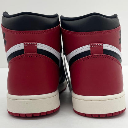 【中古】NIKE | ナイキ Air Jordan 1 Retro High OG "Black Toe Reimagined"/エアジョーダン1 レトロ ハイ OG "ブラックトゥリイマジンド" スニーカー 靴 DZ5485-106 レッド×ブラック×ホワイト 27.5cm【尾張小牧店】