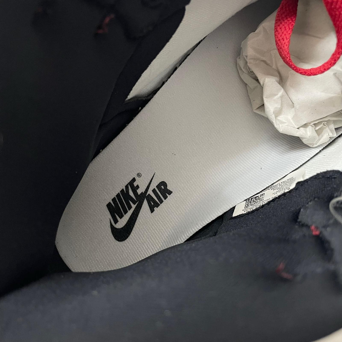 【中古】NIKE | ナイキ Air Jordan 1 Retro High OG "Black Toe Reimagined"/エアジョーダン1 レトロ ハイ OG "ブラックトゥリイマジンド" スニーカー 靴 DZ5485-106 レッド×ブラック×ホワイト 27.5cm【尾張小牧店】
