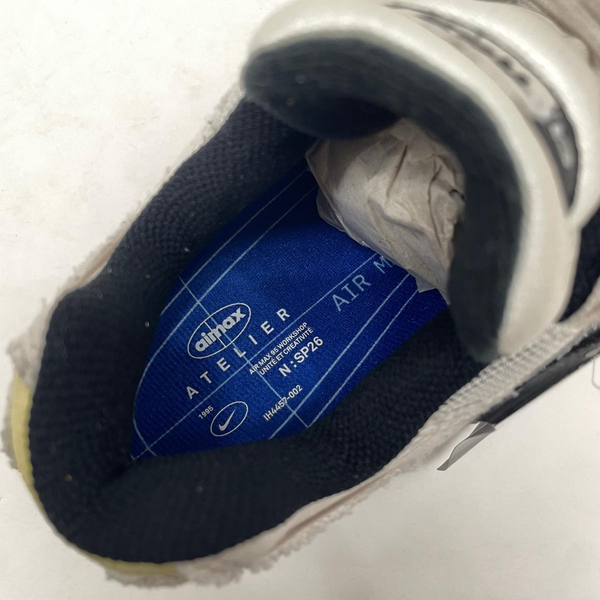 【中古】NIKE | ナイキ AIR MAX 95 BIG BUBBLE "Paris"/エアマックス95 ビッグバブル "パリ"　スニーカー 靴　IQ0284-010 ホワイト 27.5cm【尾張小牧店】