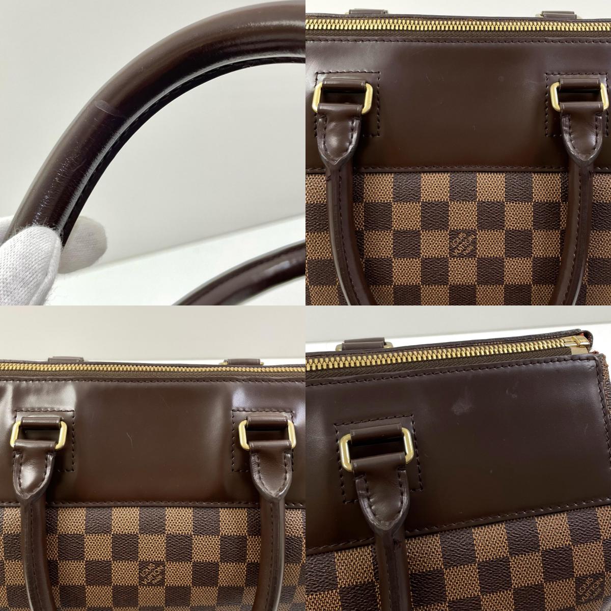 【中古】LOUIS VUITTON | ルイ・ヴィトン グリニッジPM ダミエ ハンドバッグ ボストンバッグ N41165 ブラウン【尾張小牧店】