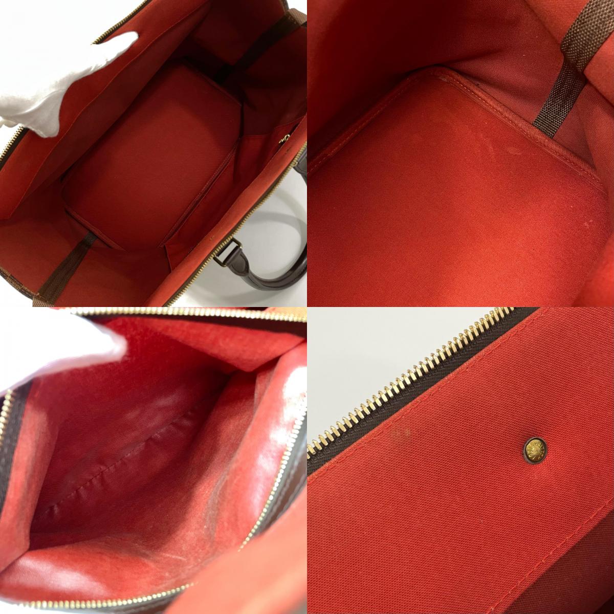 【中古】LOUIS VUITTON | ルイ・ヴィトン グリニッジPM ダミエ ハンドバッグ ボストンバッグ N41165 ブラウン【尾張小牧店】