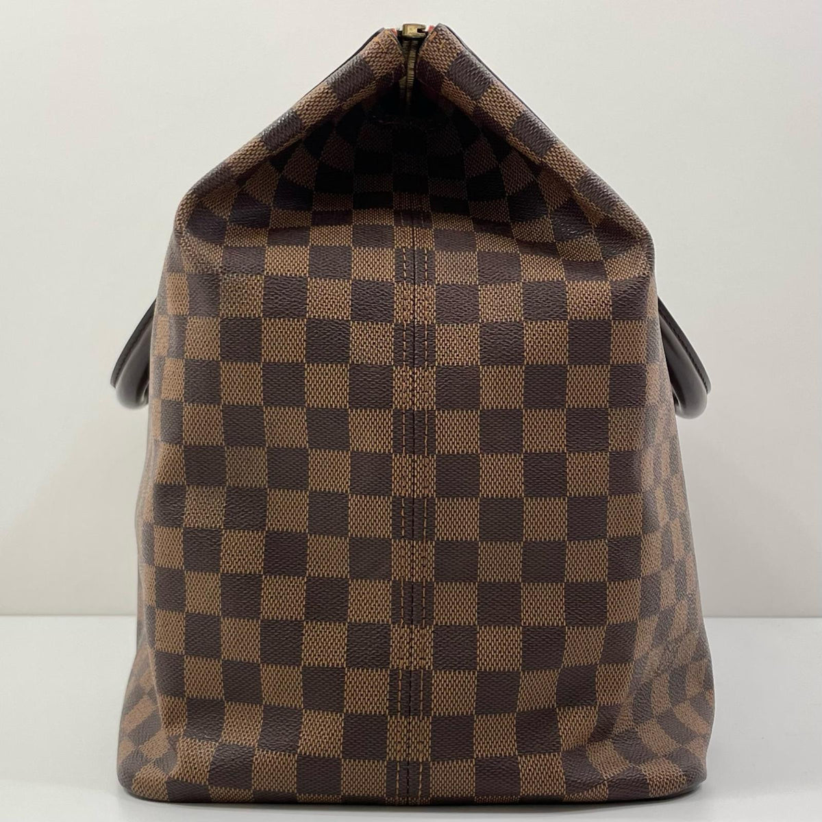 【中古】LOUIS VUITTON | ルイ・ヴィトン グリニッジPM ダミエ ハンドバッグ ボストンバッグ N41165 ブラウン【尾張小牧店】