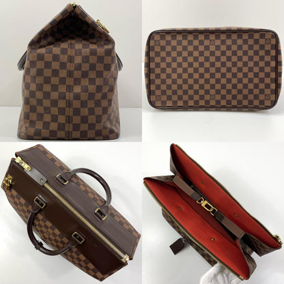 【中古】LOUIS VUITTON | ルイ・ヴィトン グリニッジPM ダミエ ハンドバッグ ボストンバッグ N41165 ブラウン【尾張小牧店】