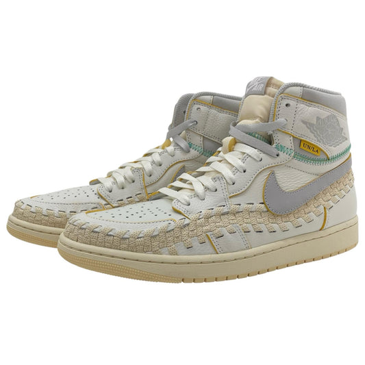 【中古】NIKE×UNION×Bephies Beauty Supply | ナイキ×ユニオン×べフィーズ ビューティー サプライ Air Jordan 1 High OG Summer '96 エアジョーダン1 ハイ OG サマー'96　スニーカー 靴 FD2565-100 アイボリー 28cm【尾張小牧店】