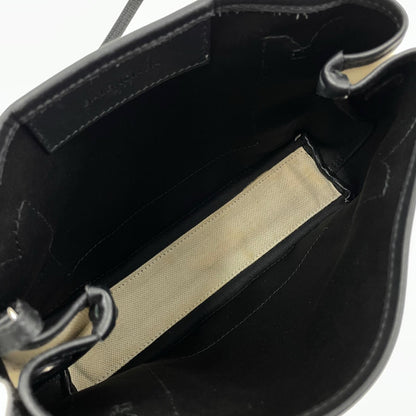 【中古】BALENCIAGA | バレンシアガ カバスXS キャンバス 2way ハンドバッグ ショルダーバッグ 390346 ホワイト×ブラック【尾張小牧店】