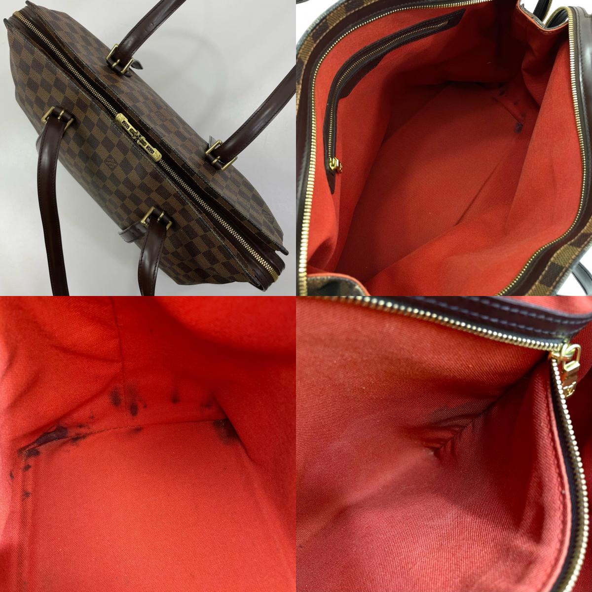 【中古】LOUIS VUITTON | ルイ・ヴィトン チェルシー ダミエ キャンバス トートバッグ N51119 ブラウン【尾張小牧店】