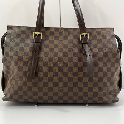 【中古】LOUIS VUITTON | ルイ・ヴィトン チェルシー ダミエ キャンバス トートバッグ N51119 ブラウン【尾張小牧店】