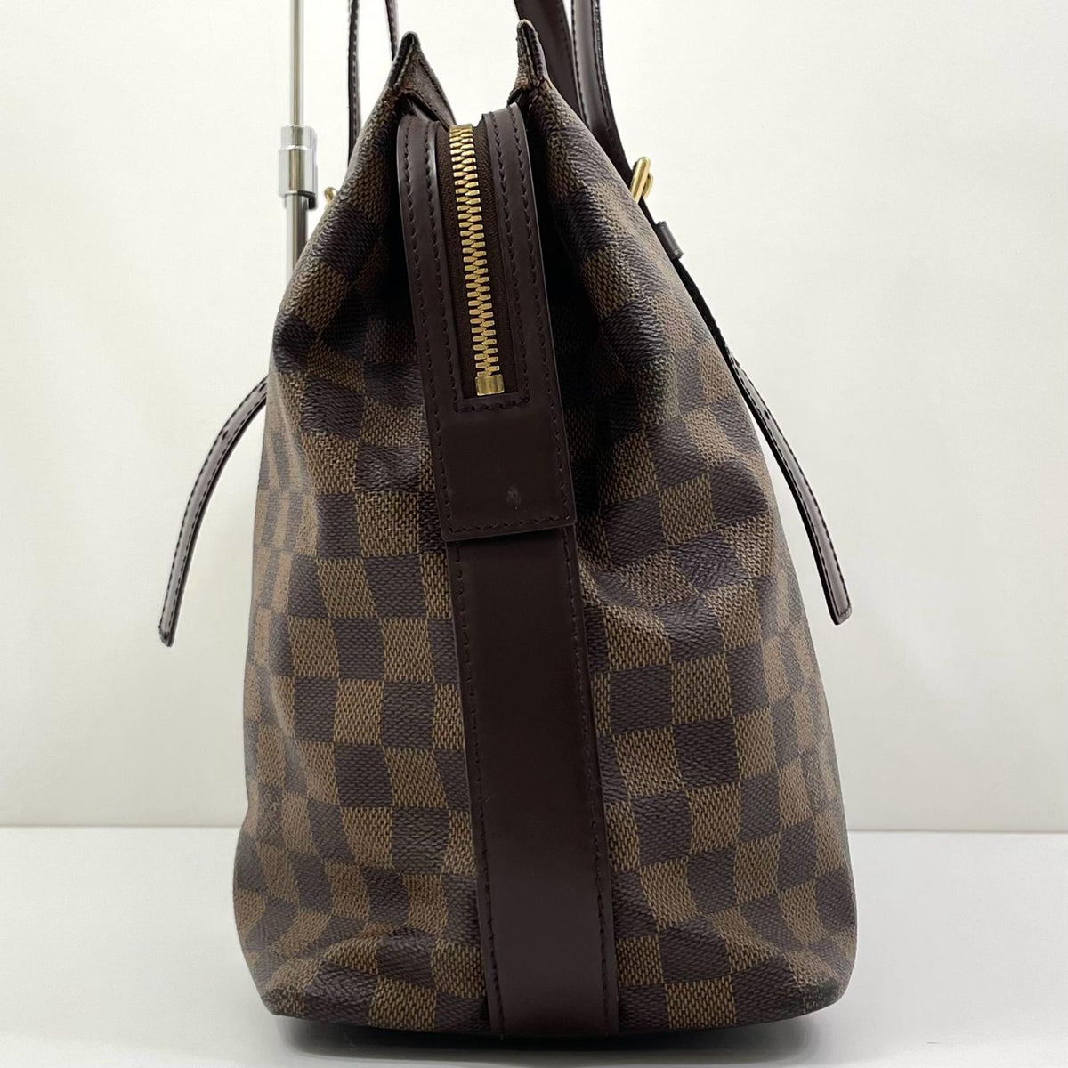 【中古】LOUIS VUITTON | ルイ・ヴィトン チェルシー ダミエ キャンバス トートバッグ N51119 ブラウン【尾張小牧店】