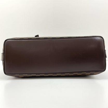 【中古】LOUIS VUITTON | ルイ・ヴィトン チェルシー ダミエ キャンバス トートバッグ N51119 ブラウン【尾張小牧店】