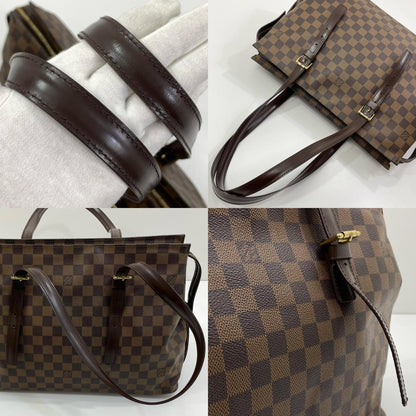 【中古】LOUIS VUITTON | ルイ・ヴィトン チェルシー ダミエ キャンバス トートバッグ N51119 ブラウン【尾張小牧店】