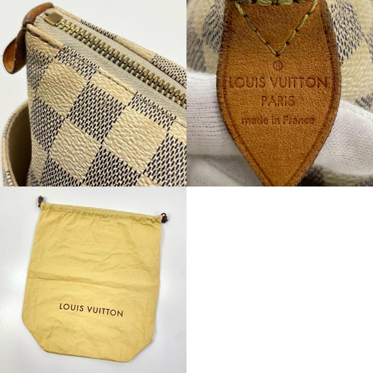【中古】LOUIS VUITTON | ルイ・ヴィトン トータリーPM ダミエ アズール トートバッグ N51261 ホワイト【尾張小牧店】