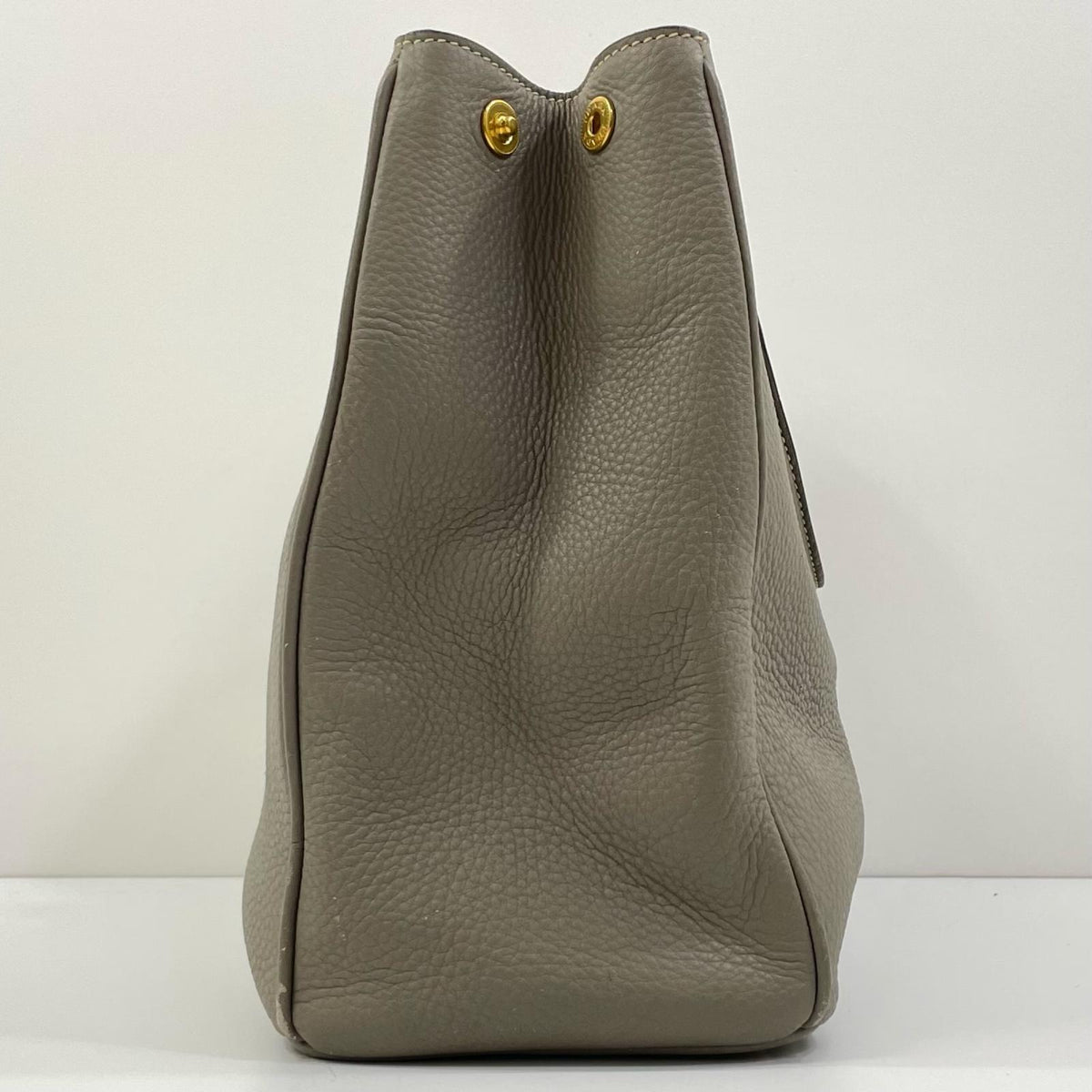 【中古】PRADA | プラダ ヴィッテロダイノ 2way ハンドバッグ ショルダーバッグ グレー【尾張小牧店】