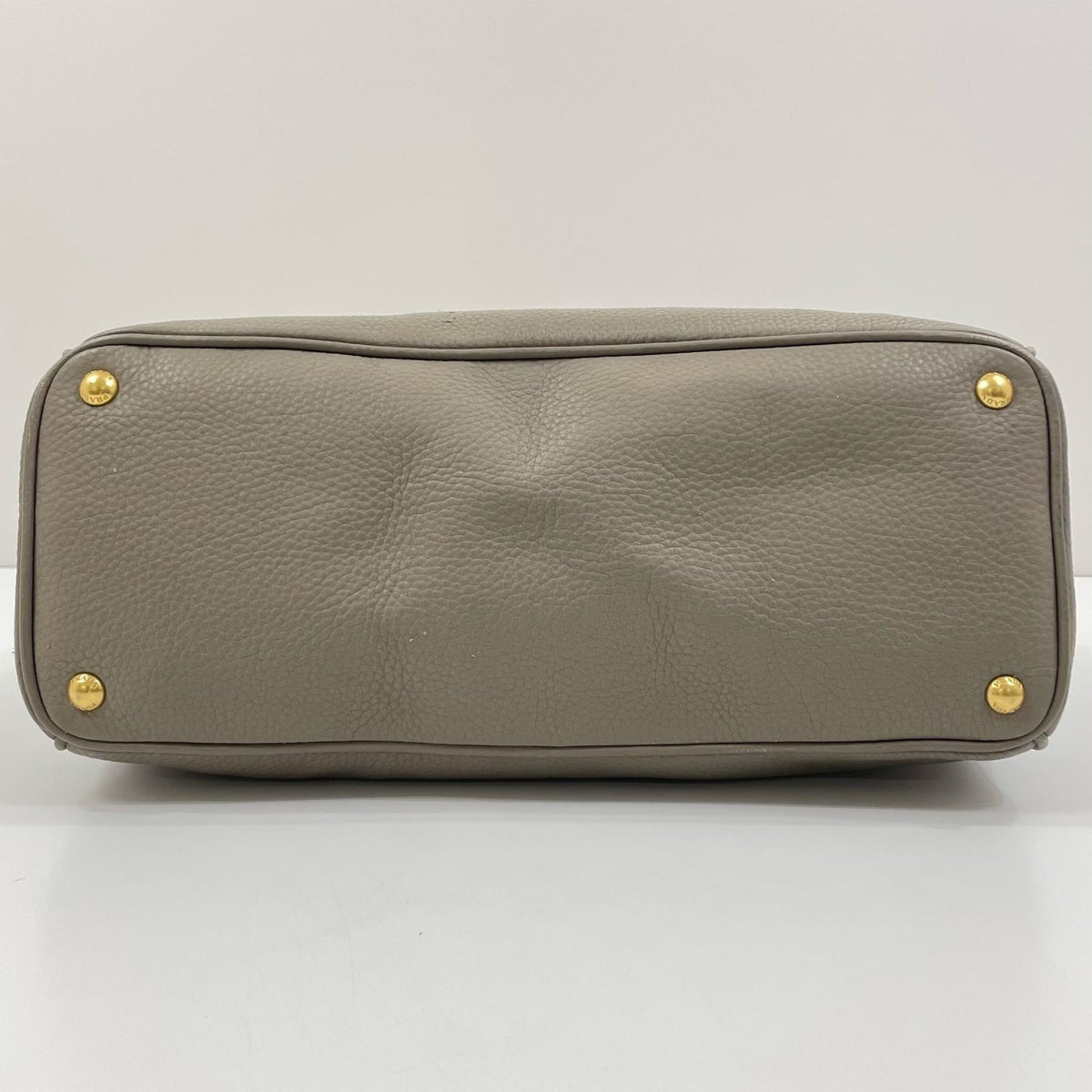 【中古】PRADA | プラダ ヴィッテロダイノ 2way ハンドバッグ ショルダーバッグ グレー【尾張小牧店】