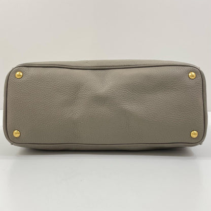 【中古】PRADA | プラダ ヴィッテロダイノ 2way ハンドバッグ ショルダーバッグ グレー【尾張小牧店】