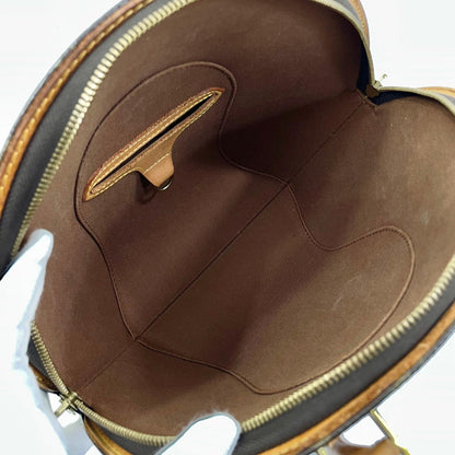 【中古】LOUIS VUITTON | ルイ・ヴィトン エリプスPM モノグラム ハンドバッグ カナデ 南京錠 M51127 ブラウン【尾張小牧店】