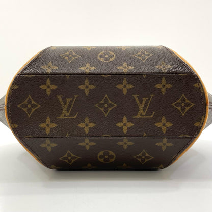 【中古】LOUIS VUITTON | ルイ・ヴィトン エリプスPM モノグラム ハンドバッグ カナデ 南京錠 M51127 ブラウン【尾張小牧店】
