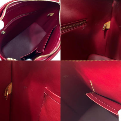 【中古】LOUIS VUITTON | ルイ・ヴィトン ヒューストン モノグラム ヴェルニ トートバッグ ショルダーバッグ M91385 レッド【尾張小牧店】