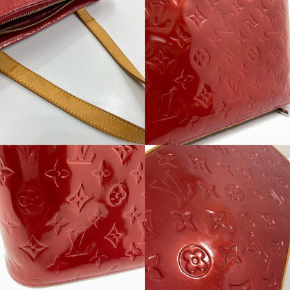 【中古】LOUIS VUITTON | ルイ・ヴィトン ヒューストン モノグラム ヴェルニ トートバッグ ショルダーバッグ M91385 レッド【尾張小牧店】