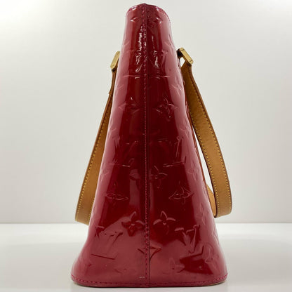 【中古】LOUIS VUITTON | ルイ・ヴィトン ヒューストン モノグラム ヴェルニ トートバッグ ショルダーバッグ M91385 レッド【尾張小牧店】