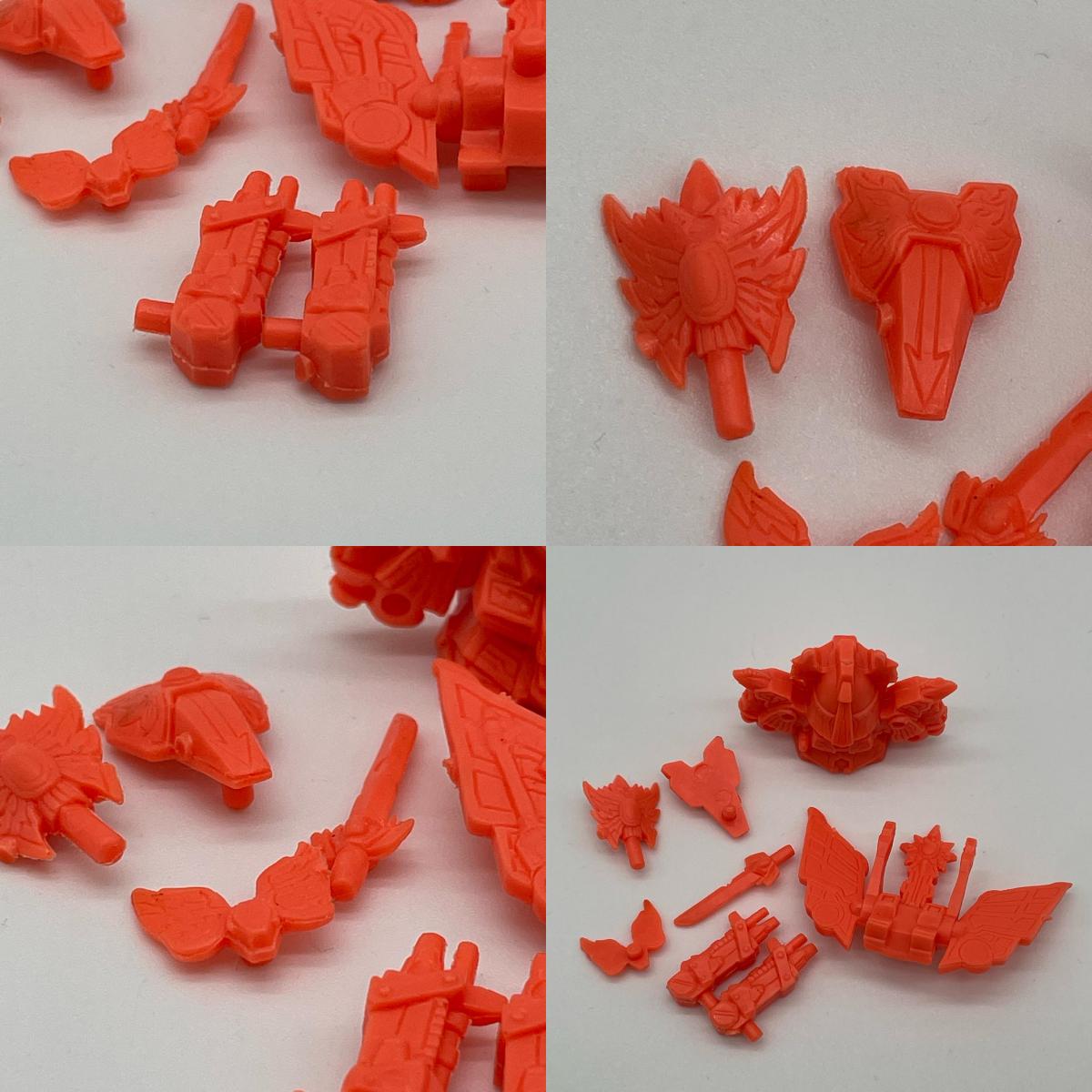 SDガンダム戦国伝 天下統一編／四代目頑駄無大将軍の橙（オレンジ） ガン消し(ガンダム消しゴム) 【尾張小牧店】